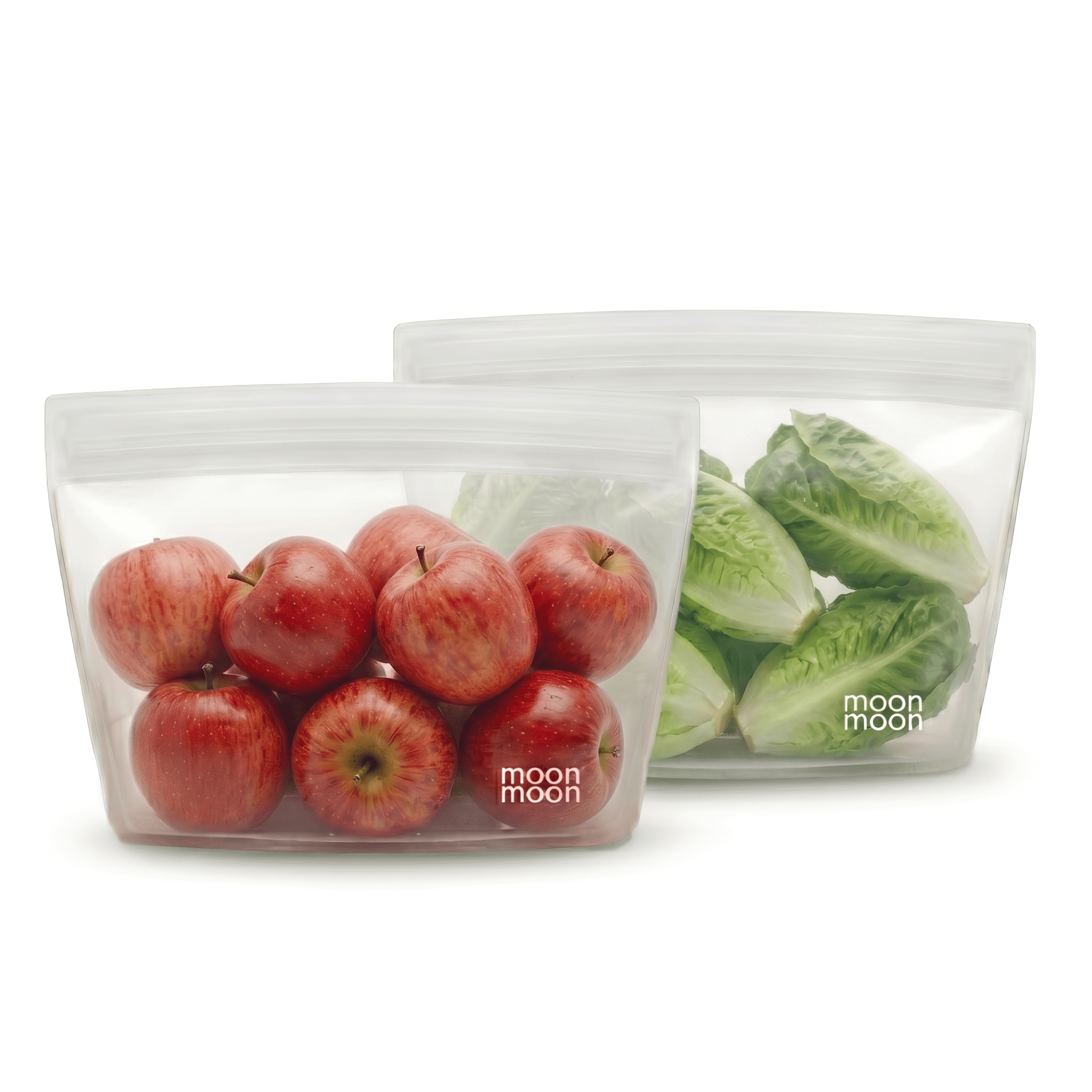 Silikonposer XXL 2 - pk Clear 2000ml fra Lev Logisk