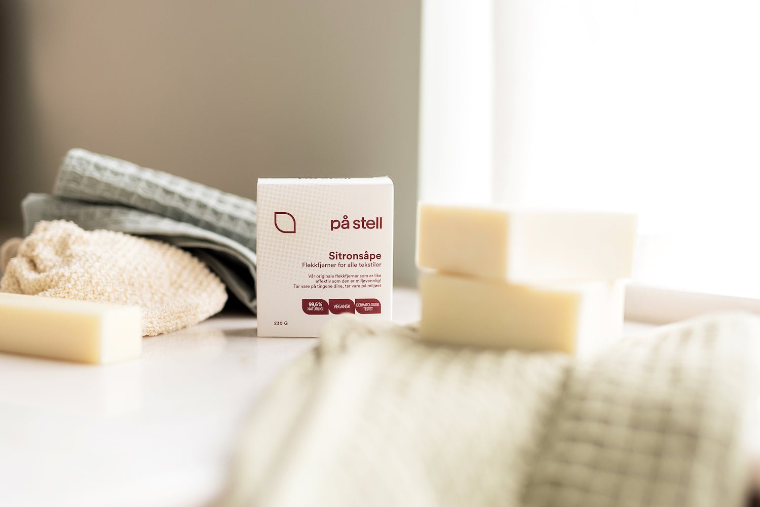 Sitronsåpe ECOCERT fra Lev Logisk