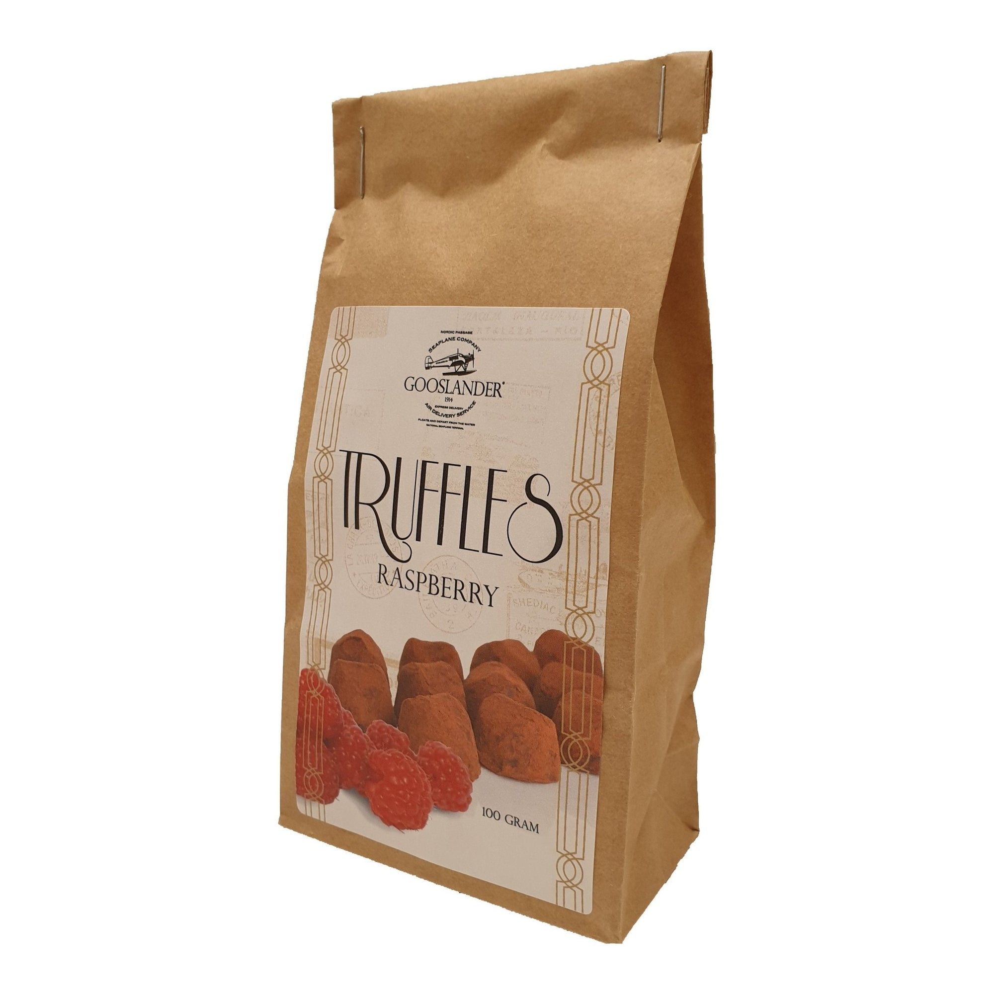 Sjokoladetrøfler - Bringebær - fra Lev Logisk