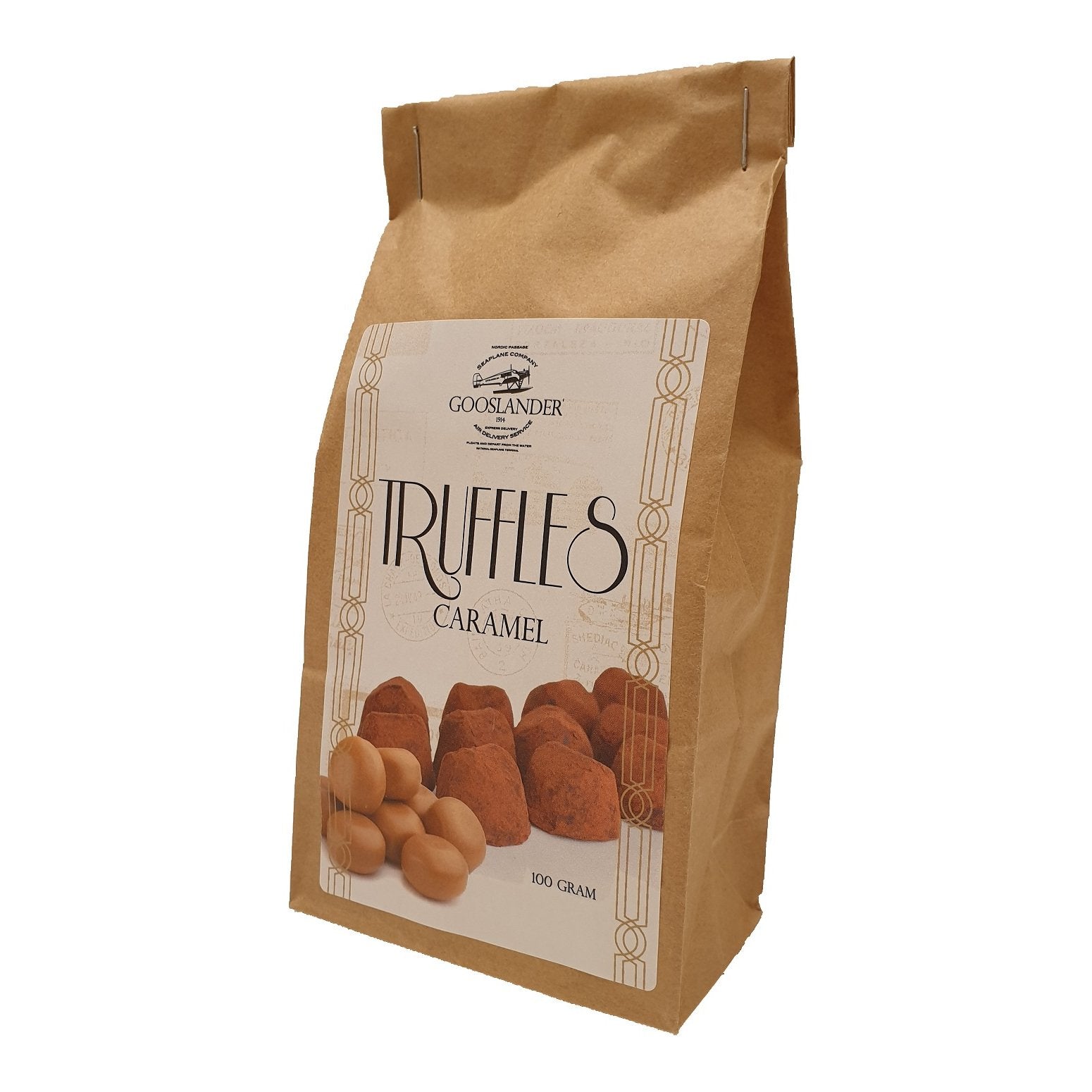 Sjokoladetrøfler - Karamell - fra Lev Logisk