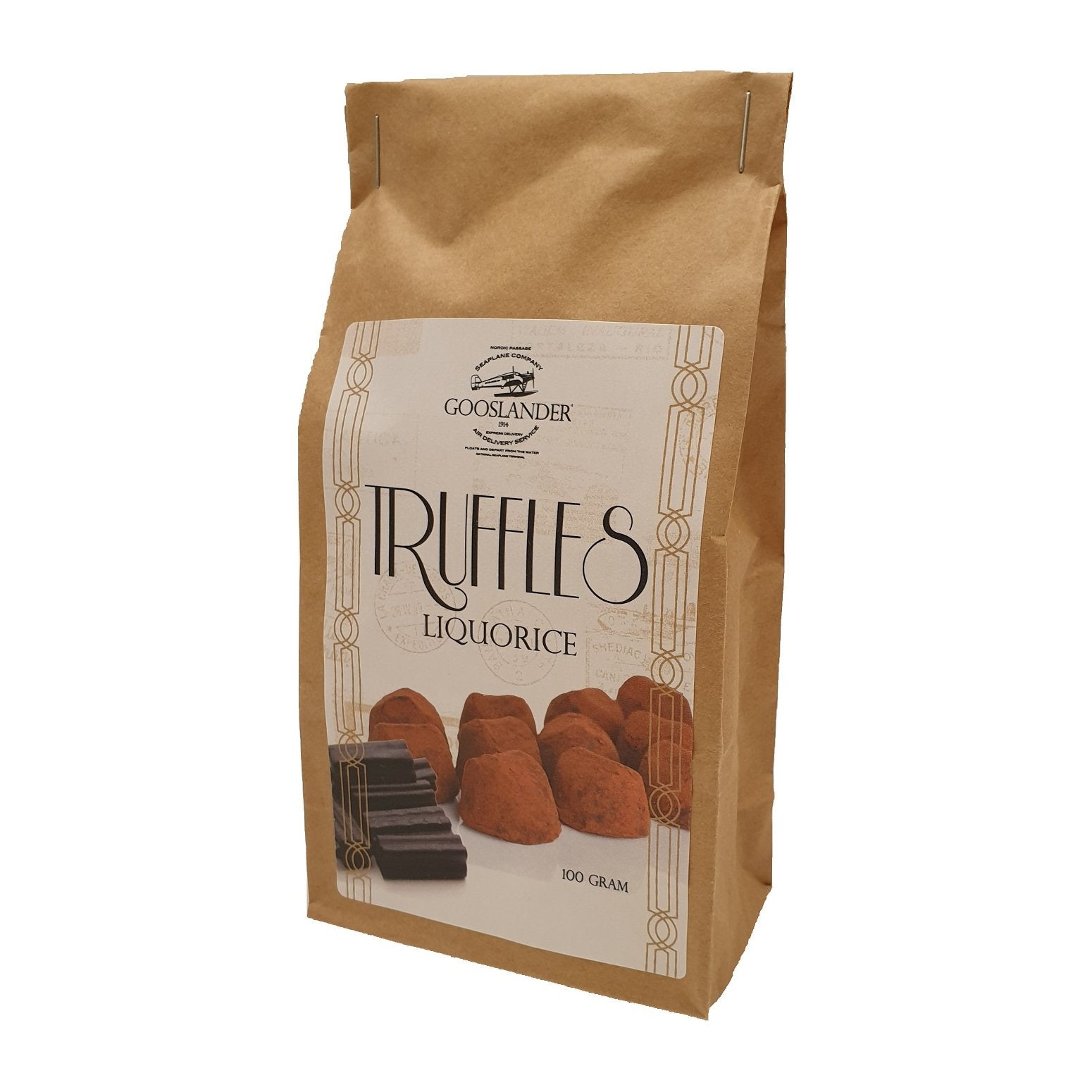 Sjokoladetrøfler - Lakris - fra Lev Logisk