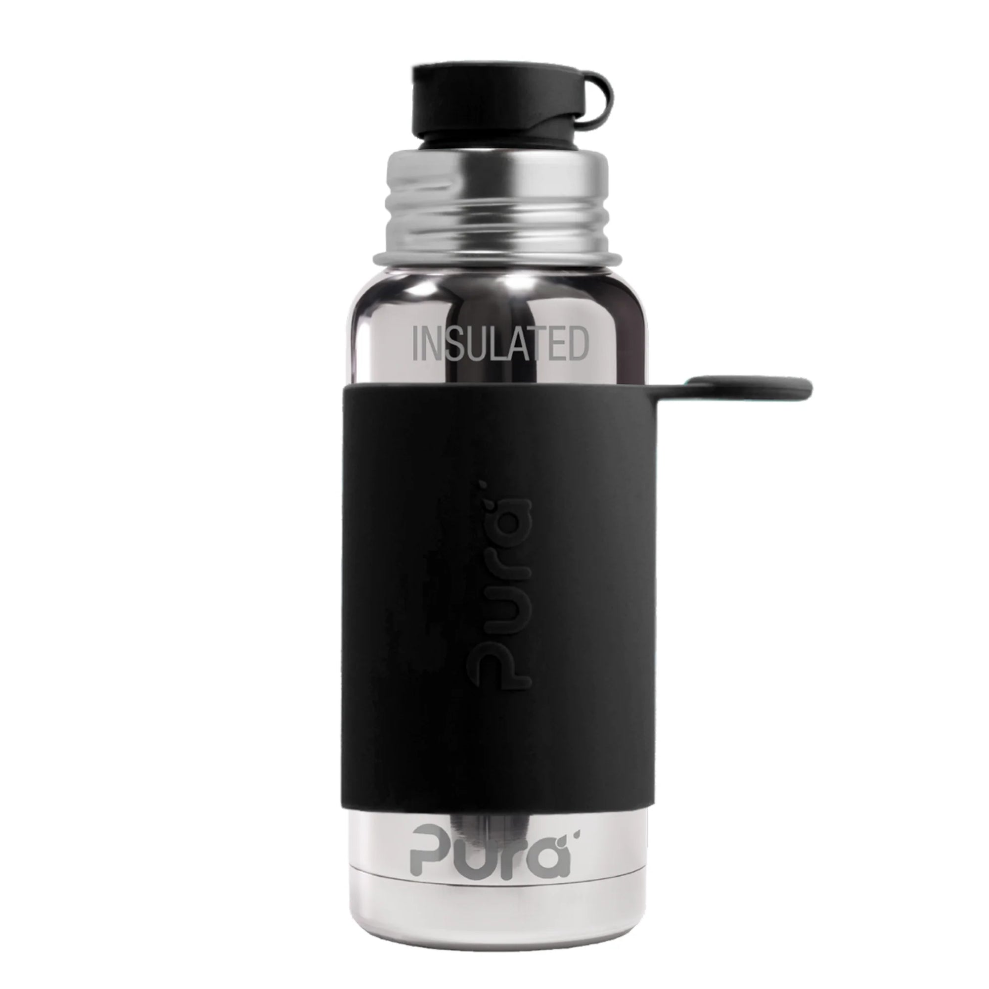Pura ISOLERT sportsflaske 475 ml -Black-