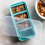 Souper cubes silikonform 4 x 250ml Blå fra Lev Logisk