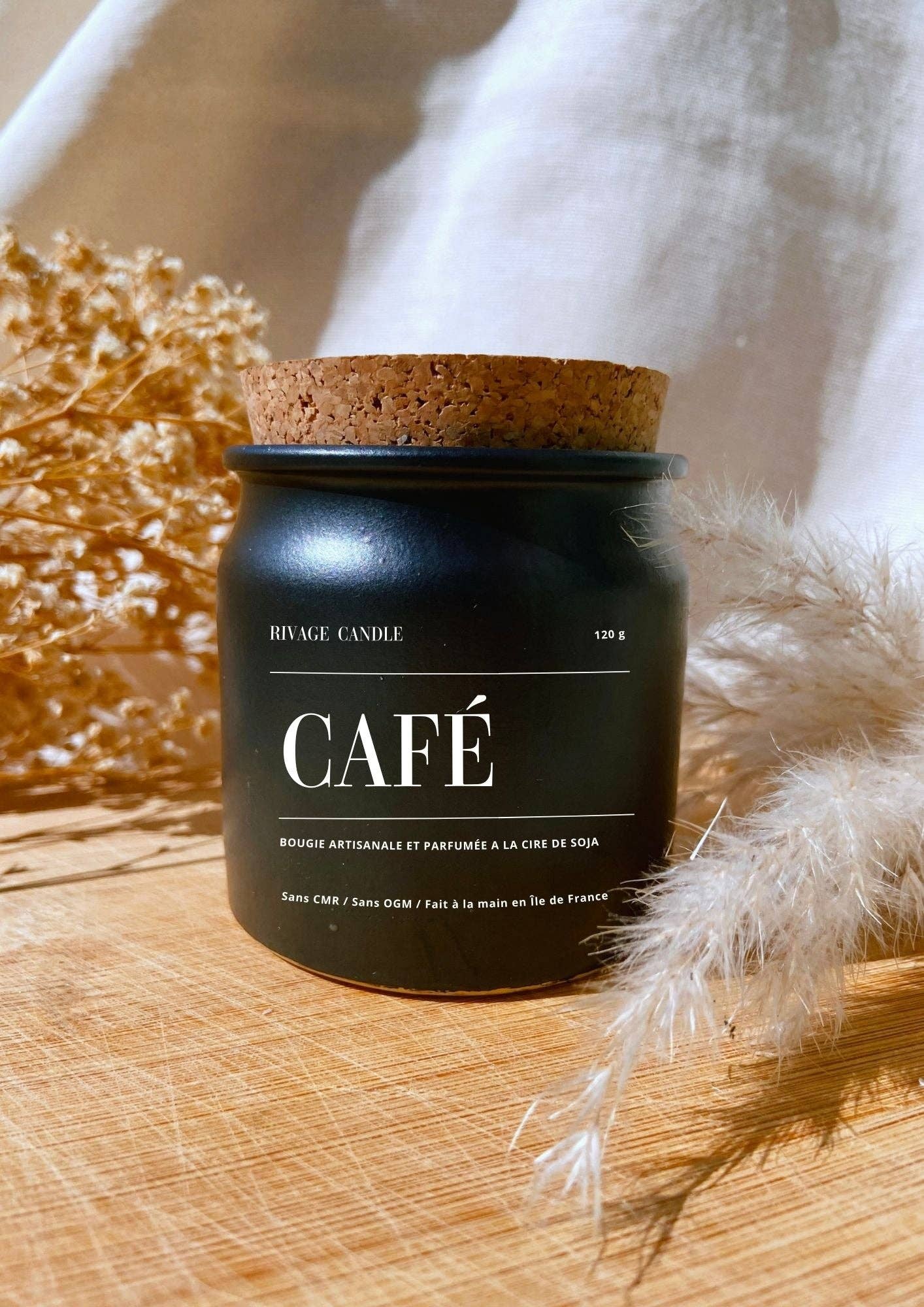 Soyabasert duftlys - kaffe - Lev Logisk