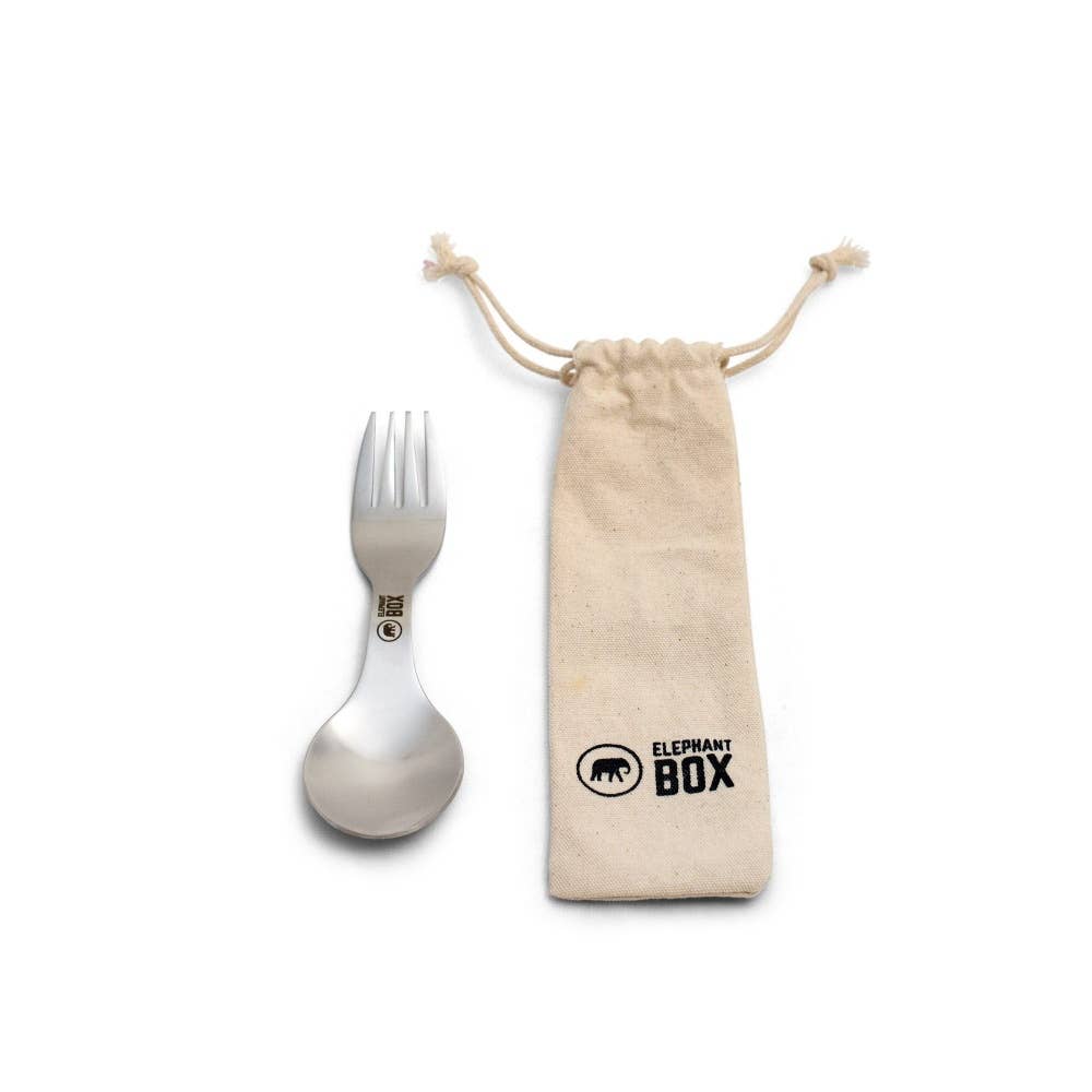 Spork i bomullspose fra Lev Logisk