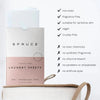 Spruce Laundry Detergent Sheets fra Lev Logisk