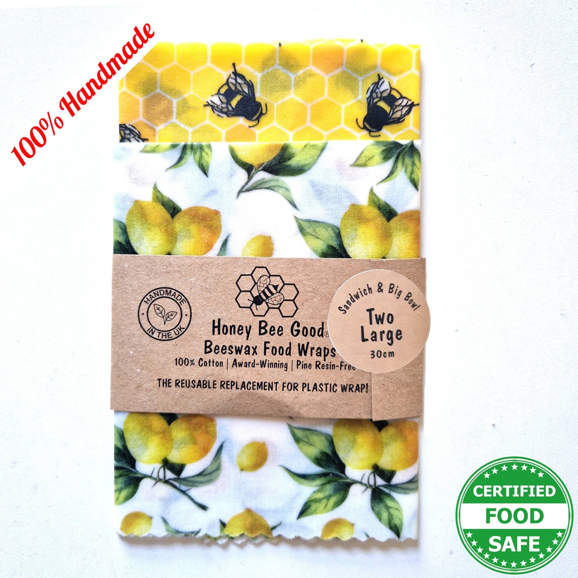 STORE bivoksark 2 - pk |Lemony Bees fra Lev Logisk