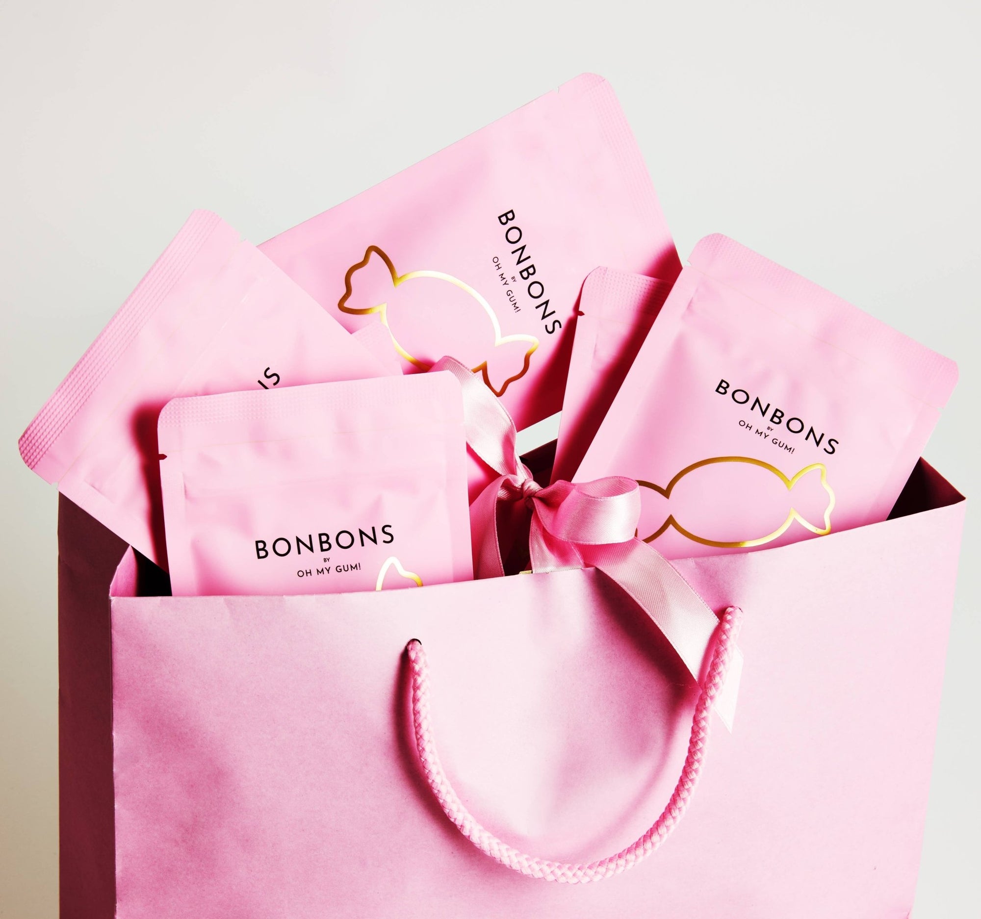 Strawberry Bonbons by OH MY GUM! - Sukkerfrie drops fra Lev Logisk
