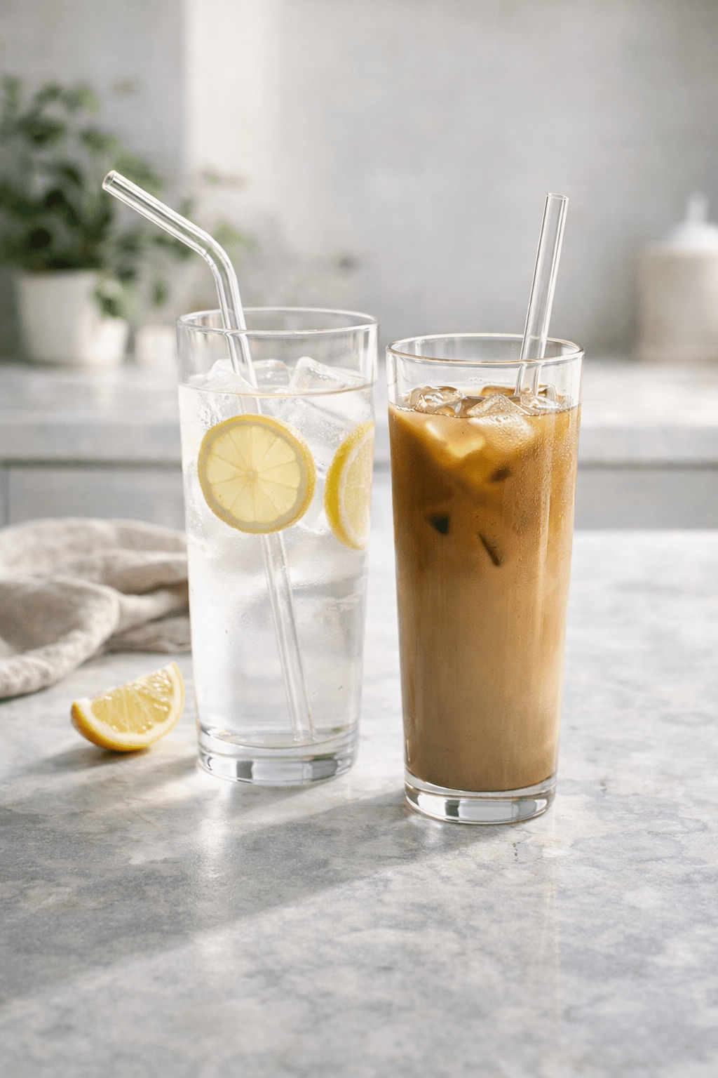 Sugerør i glass til SMOOTHIE 6pk m/børste fra Lev Logisk