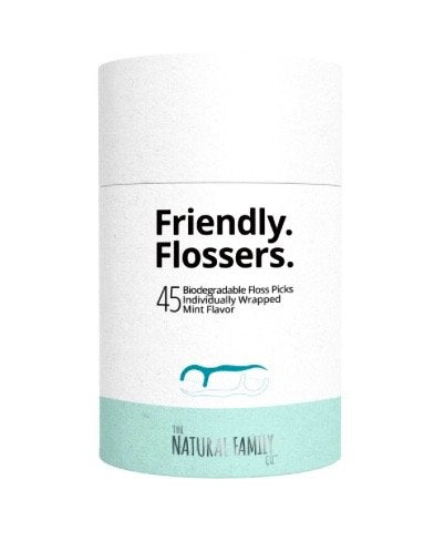 Tanntrådbøyler 45 stk - mint smak fra Lev Logisk