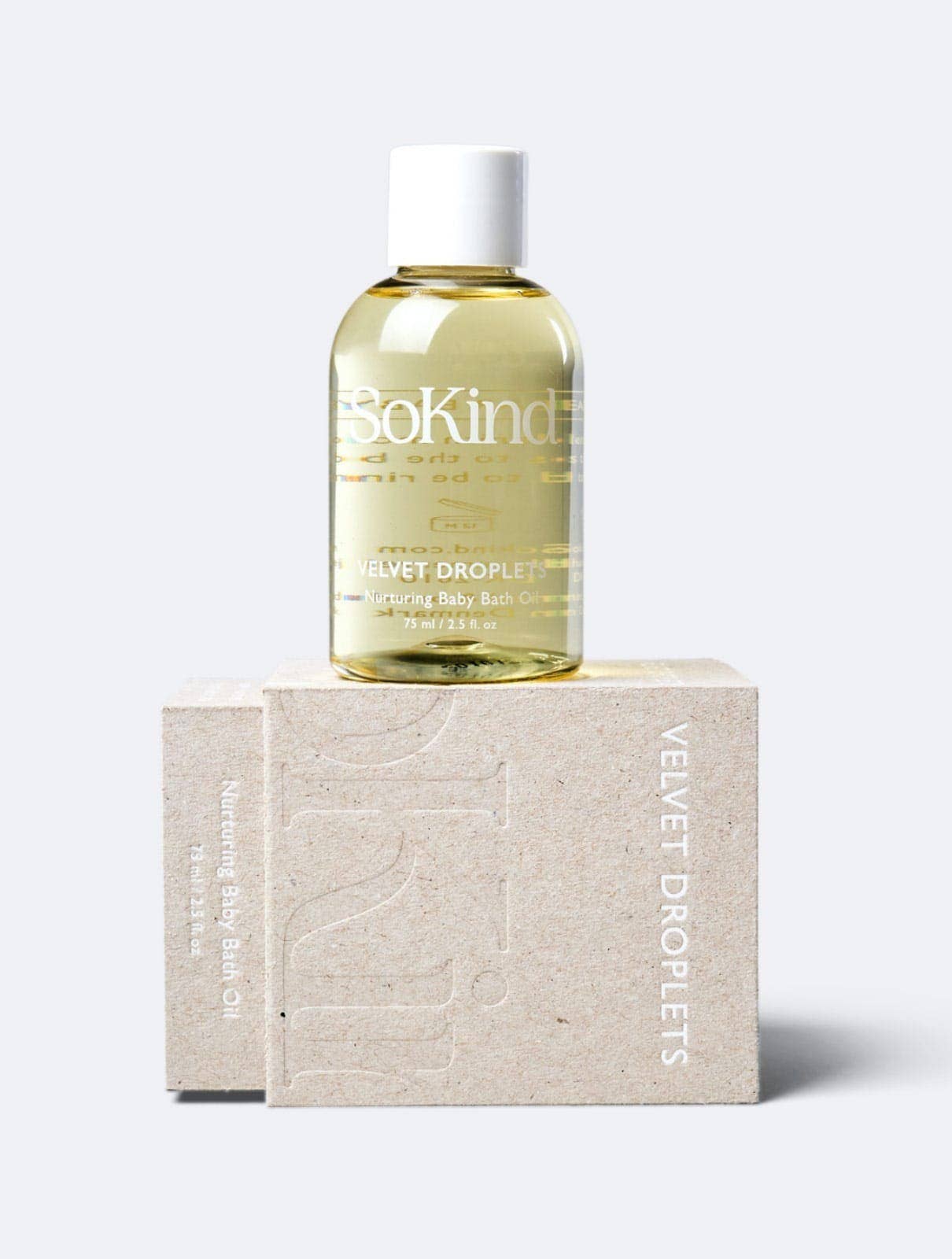 Velvet Droplets Nurturing Baby Bath Oil - Lev Logisk