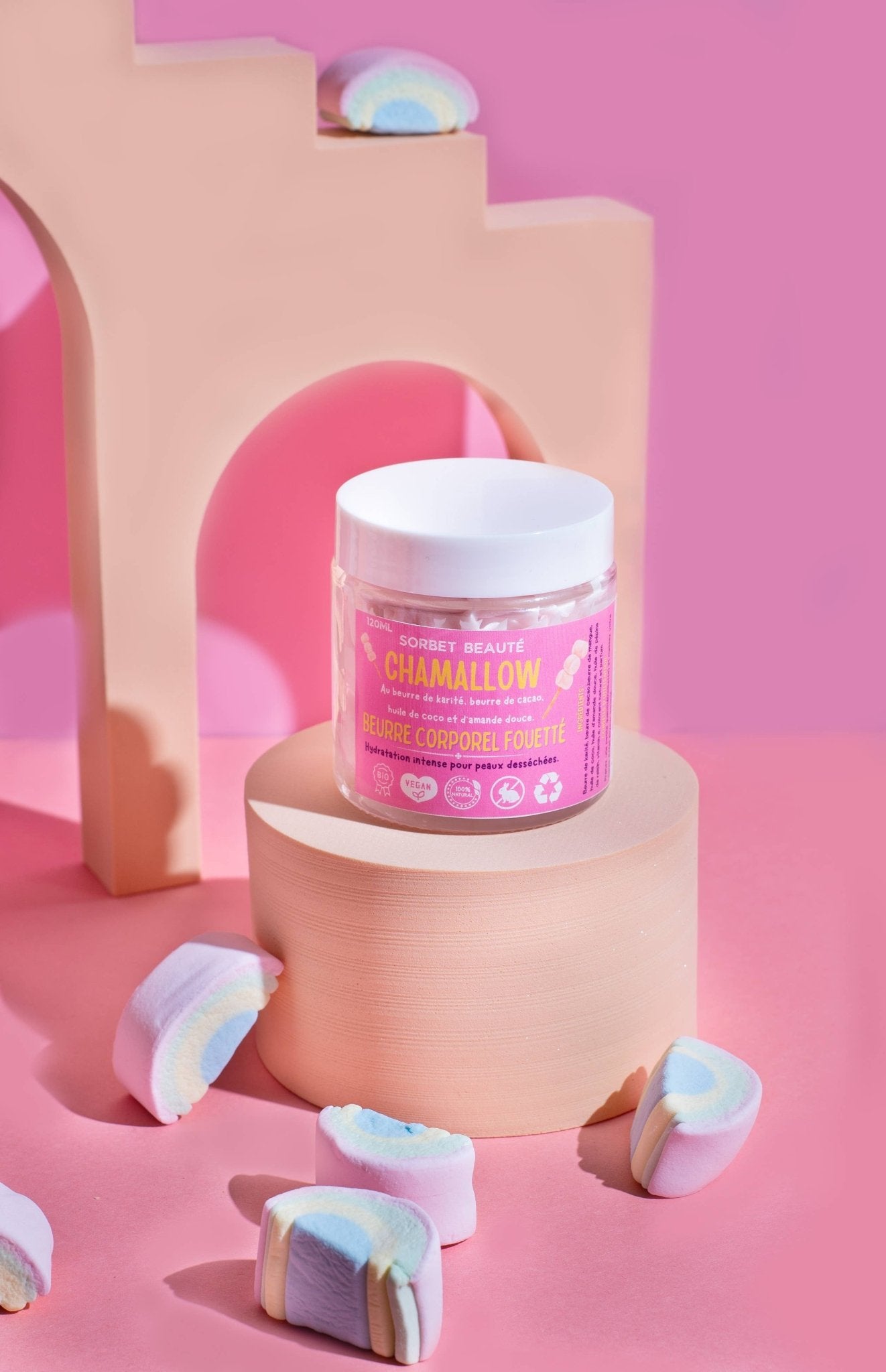 Whipped body butter/shea 200ML - Lev Logisk