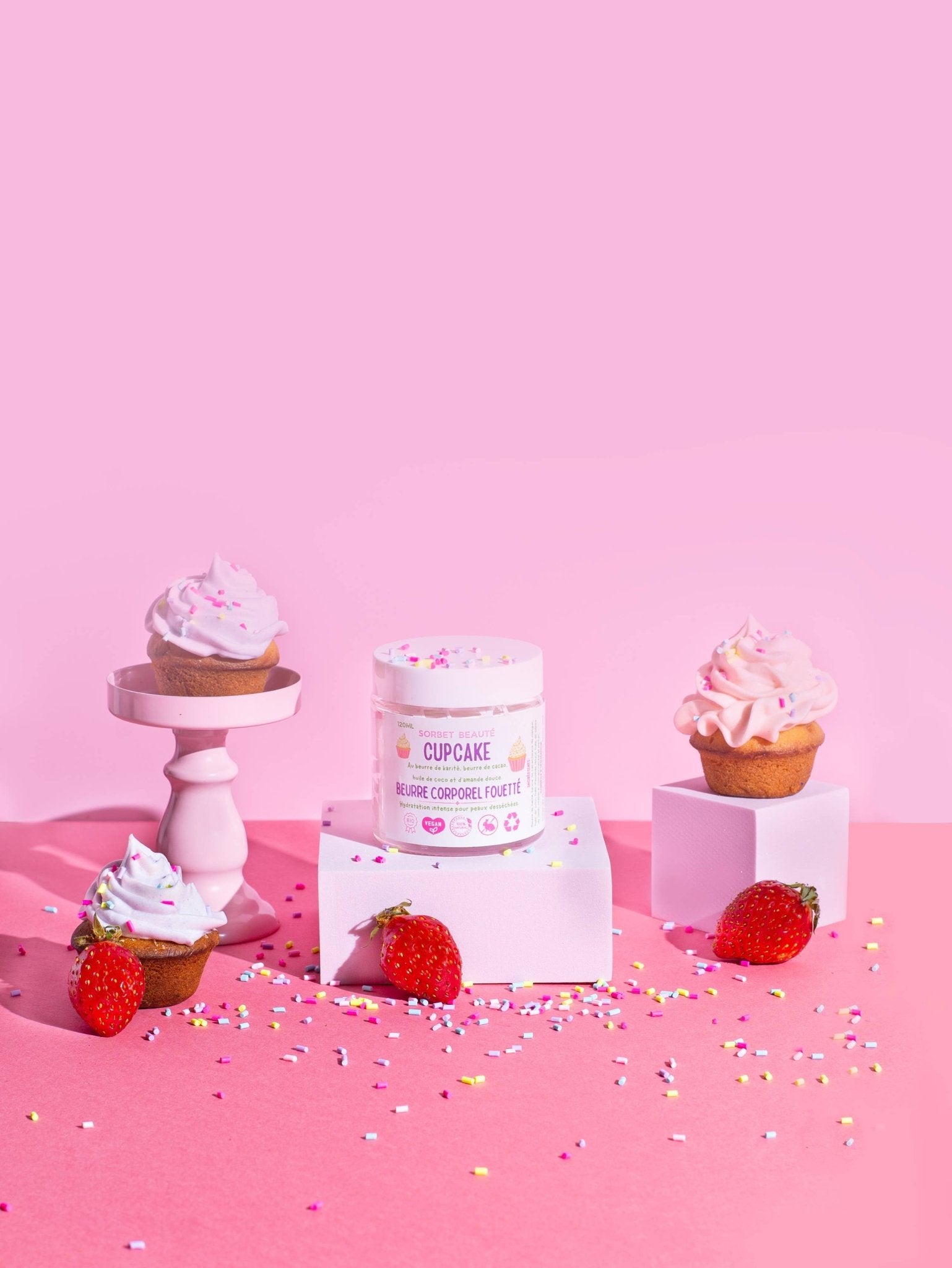 Whipped body butter/shea 200ML - Lev Logisk