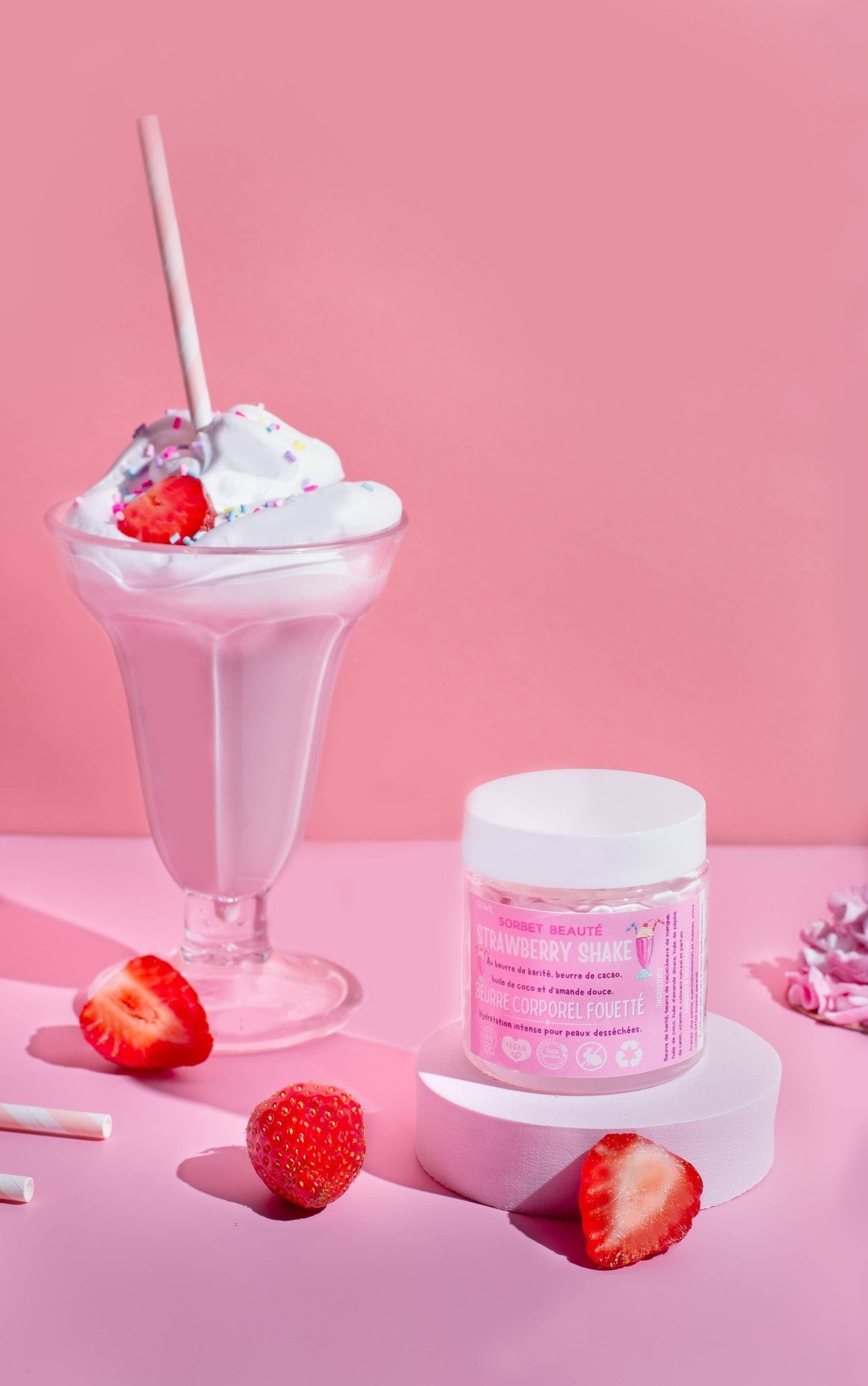 Whipped body butter/shea 200ML - Lev Logisk