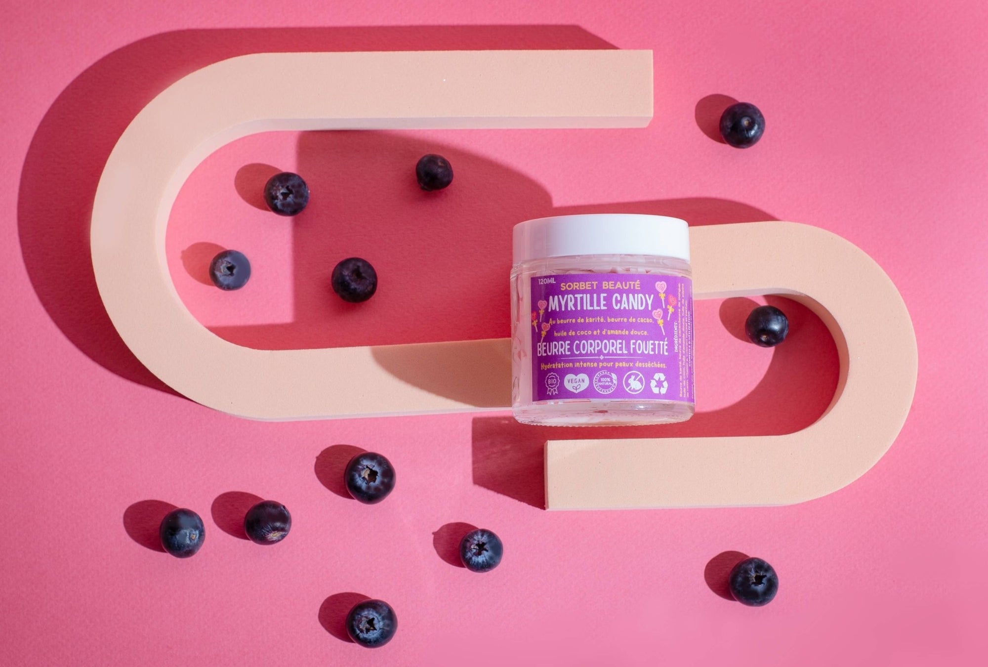 Whipped body butter/shea 200ML - Lev Logisk