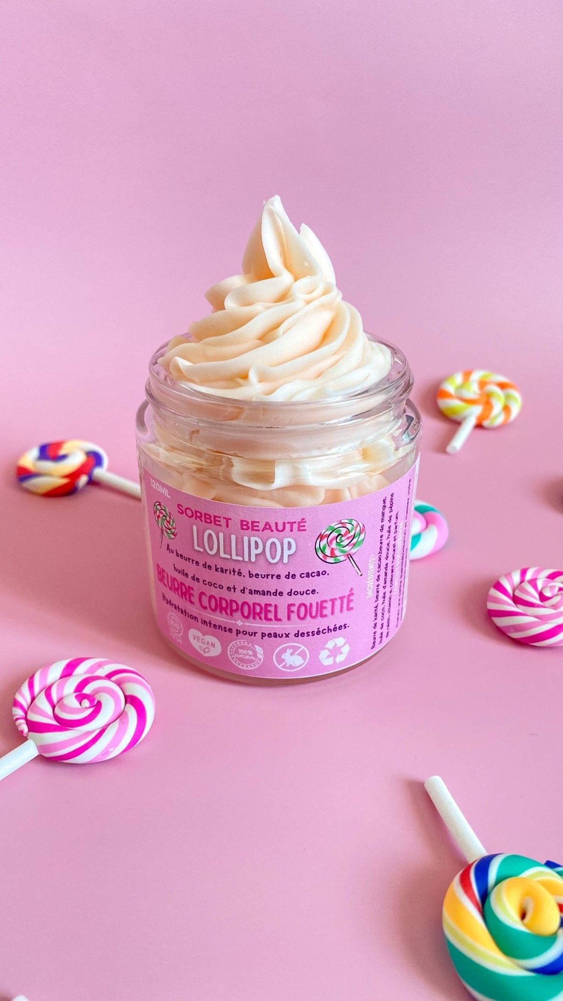 Whipped body butter/shea 200ML - Lev Logisk