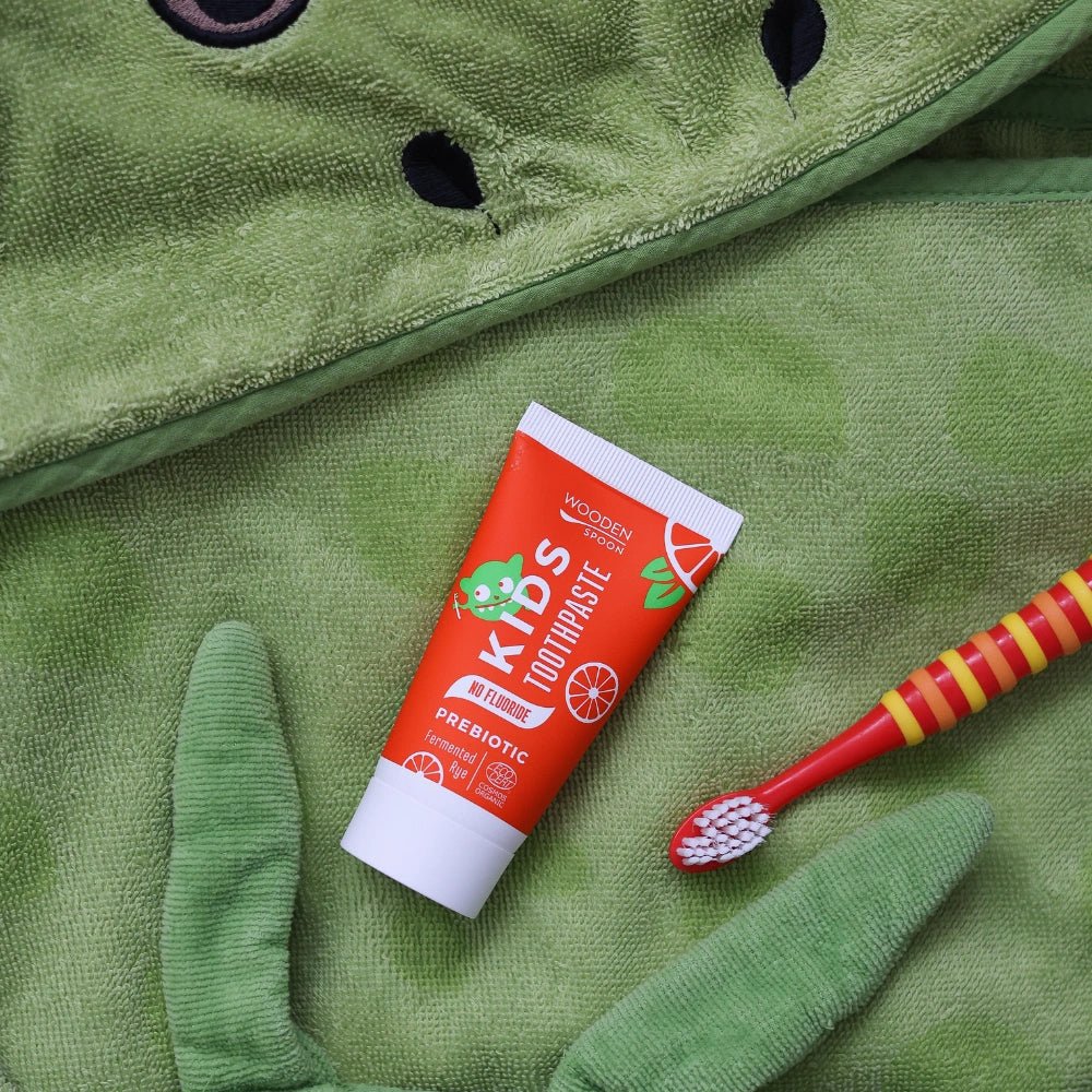 Wooden Spoon - Kids tannkrem probiotisk - Lev Logisk