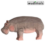 Wudimals® Flodhest i tre fra Lev Logisk