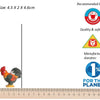 Wudimals® Hane i tre - Lev Logisk
