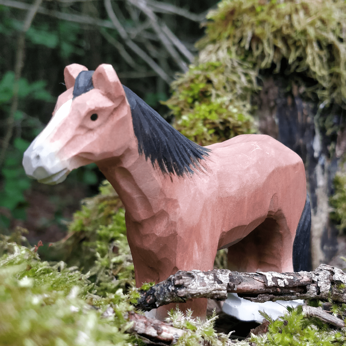 Wudimals® Hest i tre - Lev Logisk