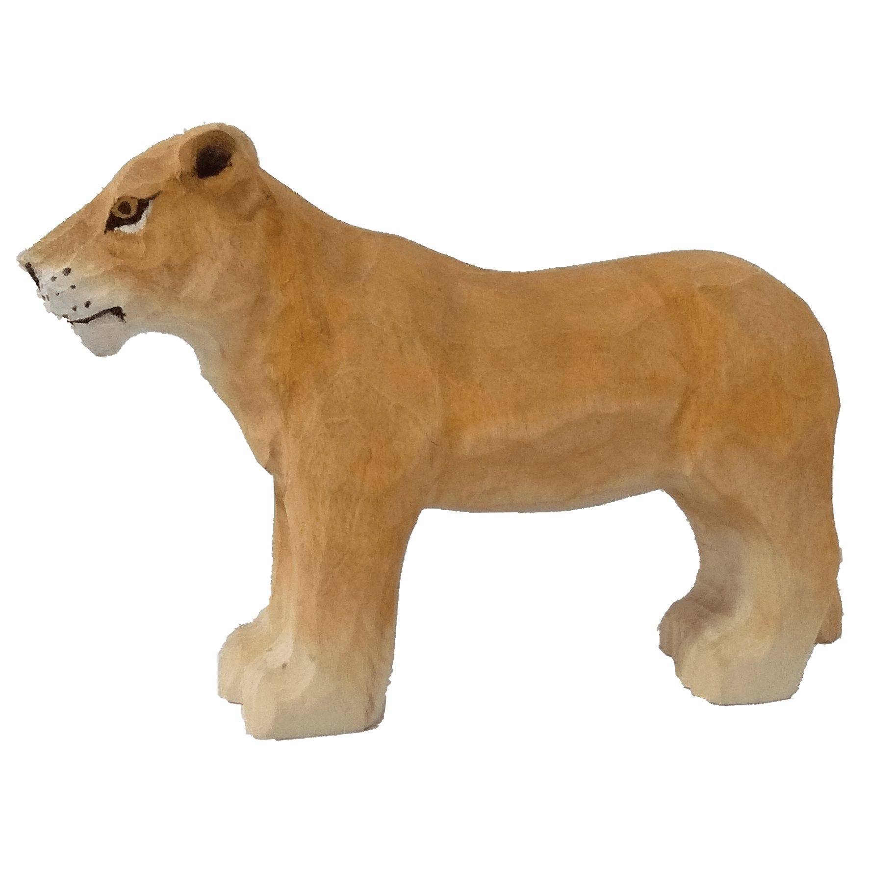 Wudimals® Løvinne i tre - Lev Logisk