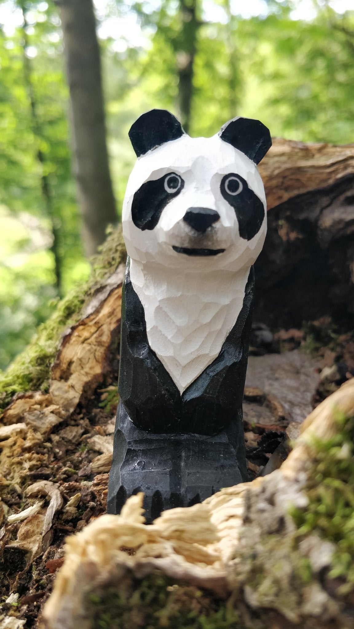 Wudimals® Panda i tre - Lev Logisk
