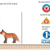 Wudimals® Rødrev i tre - Lev Logisk