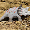 Wudimals® Triceratops i tre fra Lev Logisk