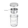 Yoghurt+müsli glass to - go — 450ml - Lev Logisk