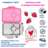 NY! Yumbox matboks m/ flere rom i rustfritt stål - Velg farge- - Lev Logisk