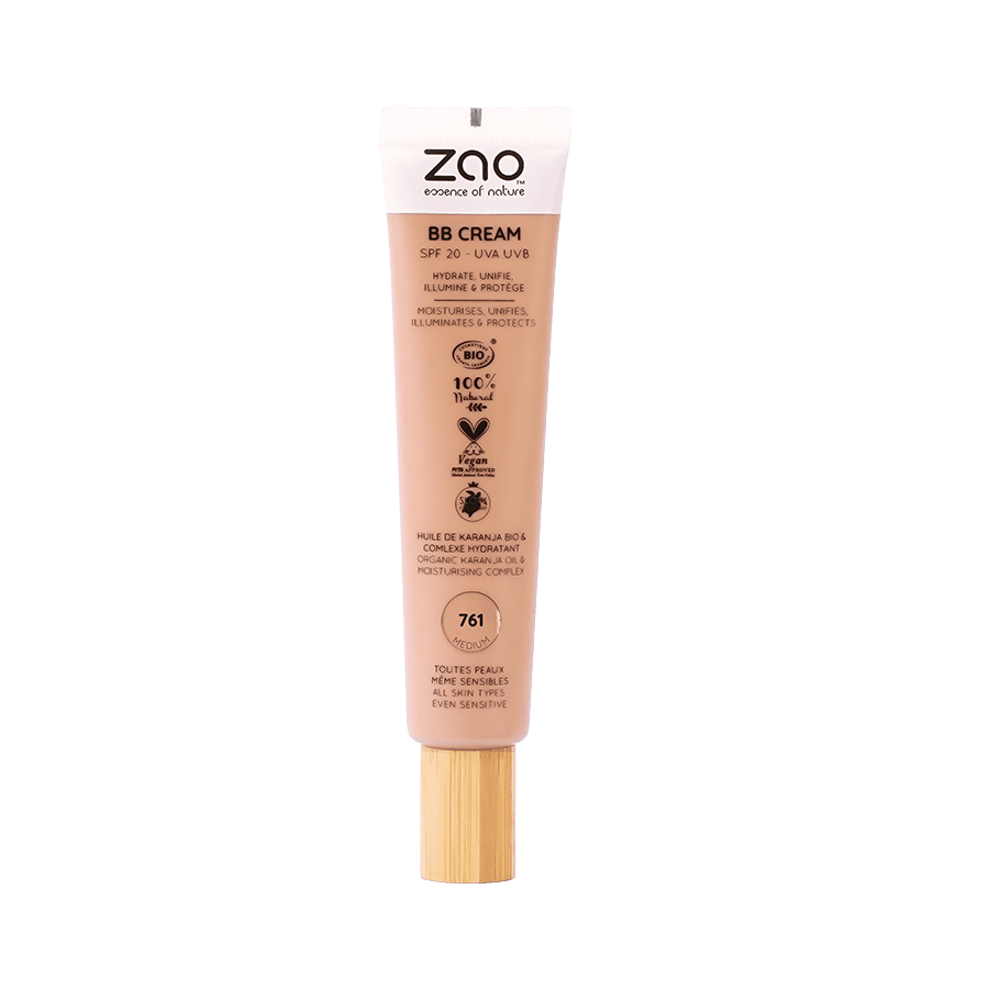 Zao BB cream - SPF 20 - Velg fargenyanse - fra Lev Logisk