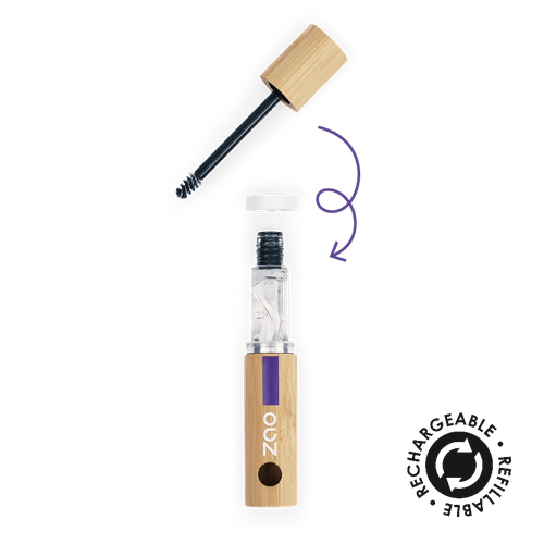 Zao REFILL Eyebrow Fixing Gel 050 Transparent fra Lev Logisk