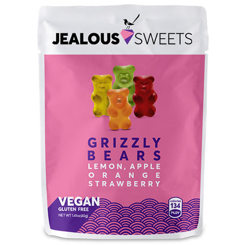 Jealous Sweets grizzly bears - sitron, eple, appelsin og jordbær - Lev Logisk