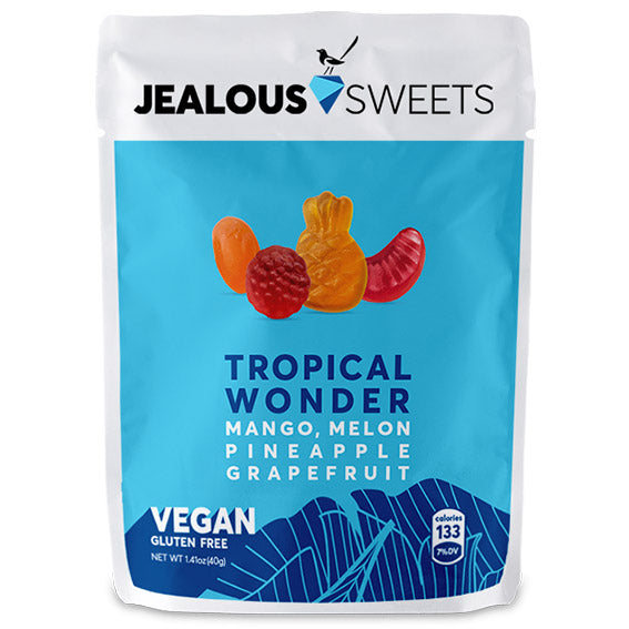 Jealous Sweets tropical wonder - mango, melon, ananas og grapefrukt - Lev Logisk