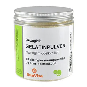 Økologisk gelatinpulver 150 gr