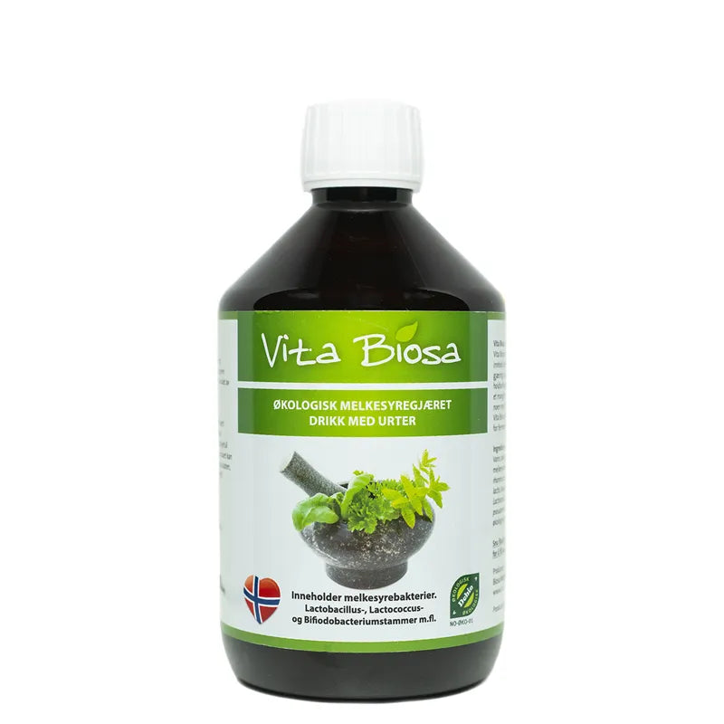 Vita Biosa 500ml økologisk melkesyregjæret drikk med urter