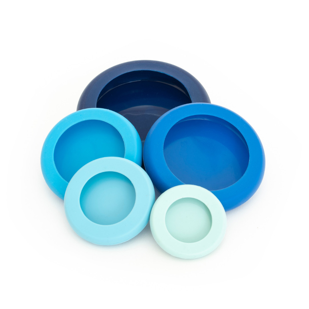 Food Huggers 5 pk Ice blue - Lev Logisk