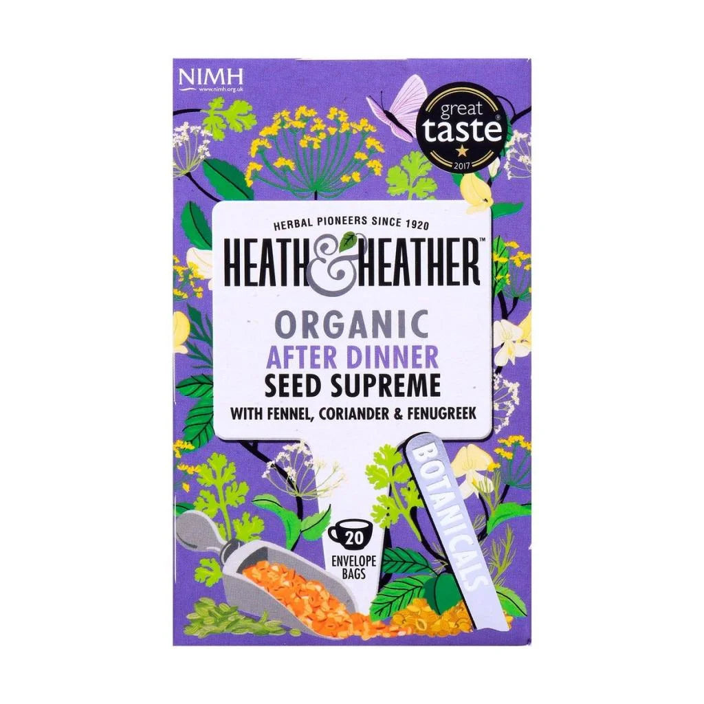 Heath & Heather økologisk te - After dinner seed supreme-