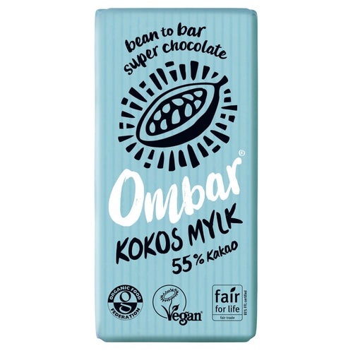 Ombar kokos mylk 55% - Lev Logisk