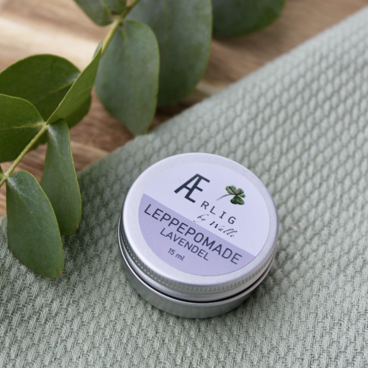 Ærlig by Walle leppepomade - lavendel- 15ml - Lev Logisk