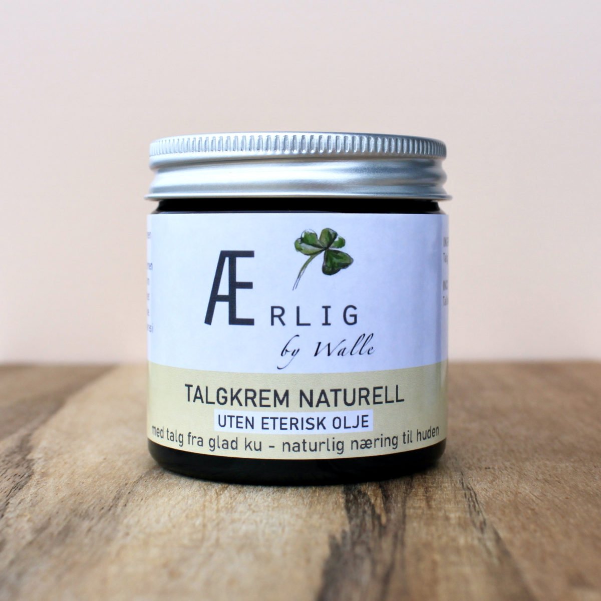 Ærlig by Walle talgkrem naturelle 60ml - Lev Logisk
