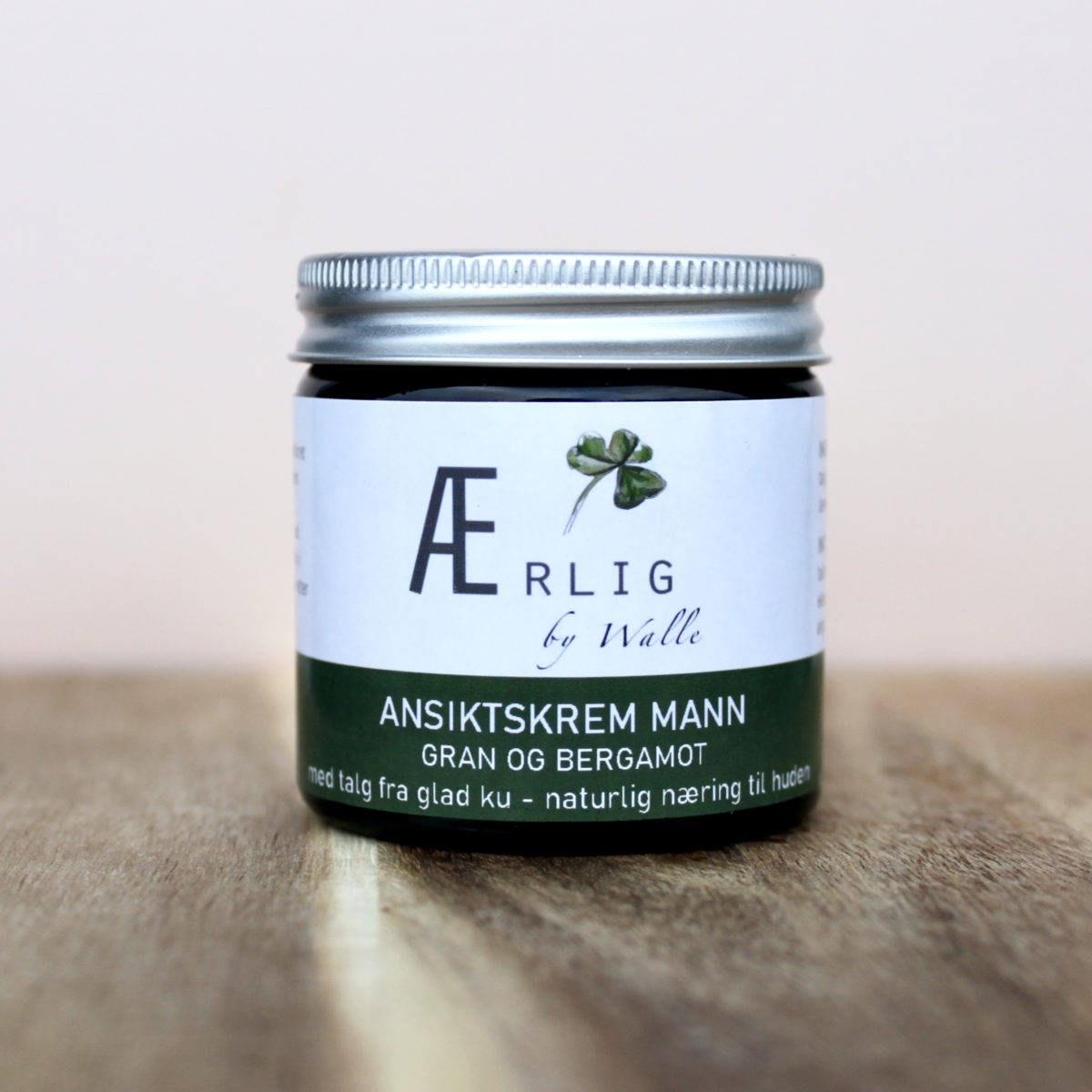 Ærlig by Walle ansiktskrem - Mann- 60ml - Lev Logisk