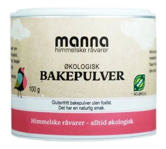 Bakepulver økologisk 100 gram - Lev Logisk