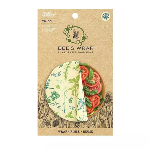 Bee's Wrap 3 pk veganske voksark -Herb garden-