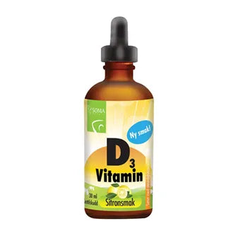 Soma D3 vitamin med sitronsmak 30ml