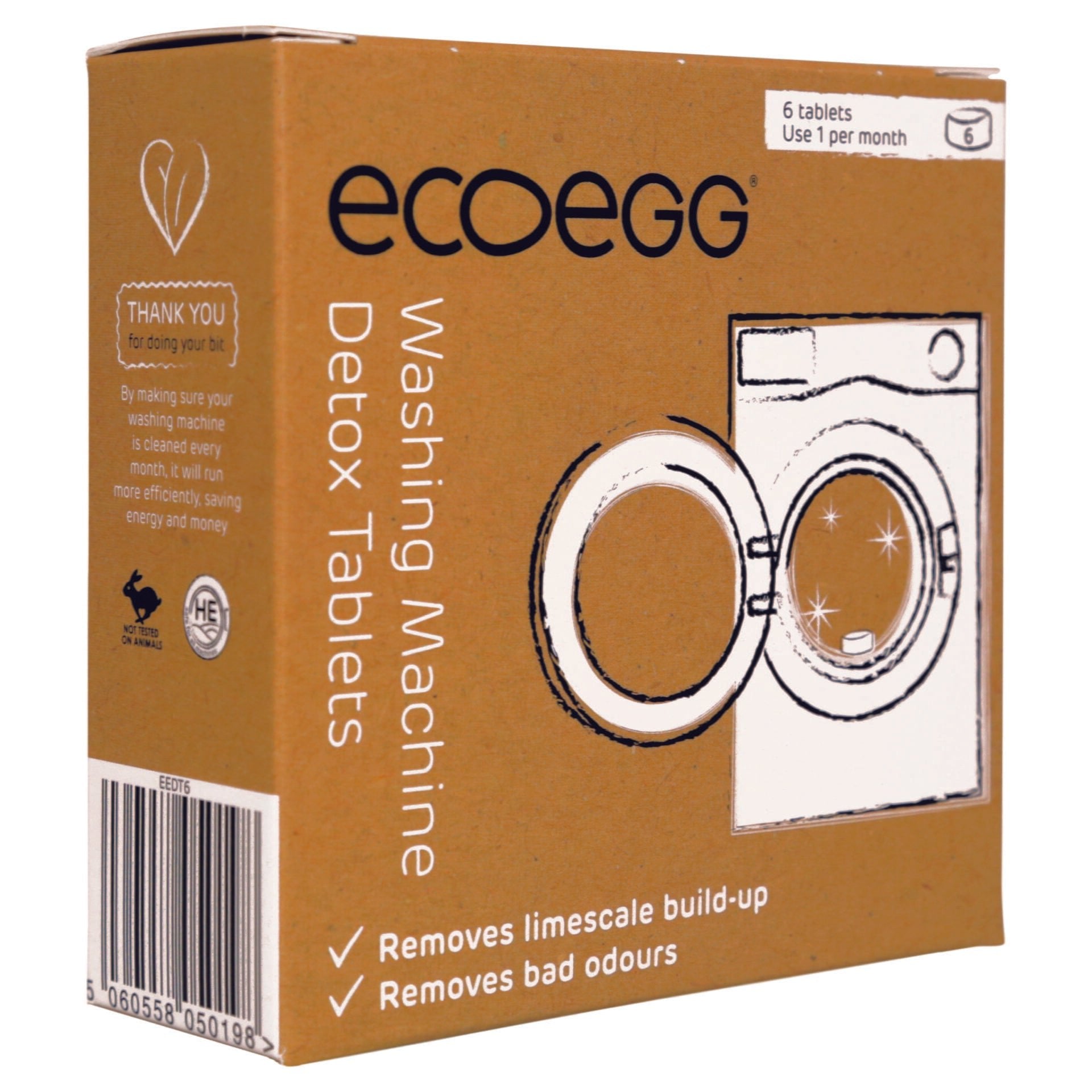 EcoEgg maskinrens - Lev Logisk
