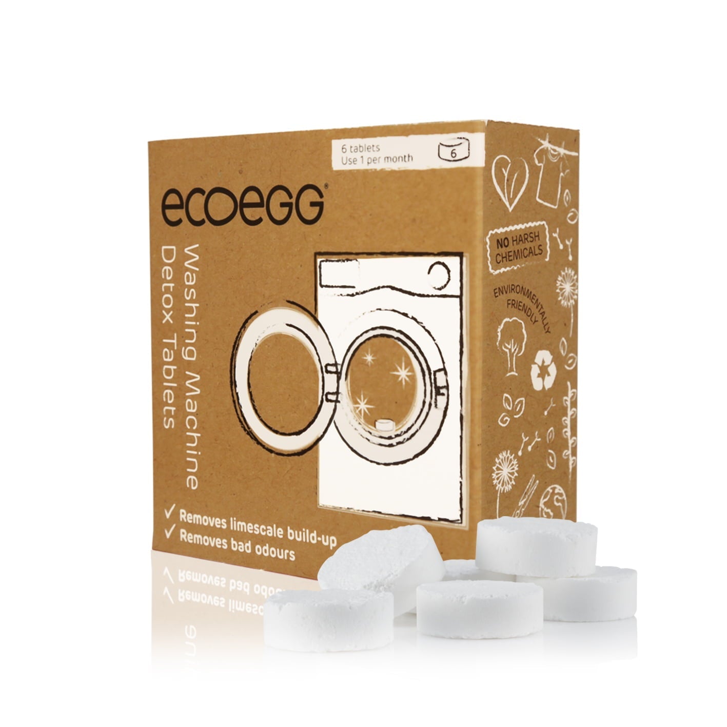 EcoEgg maskinrens - Lev Logisk