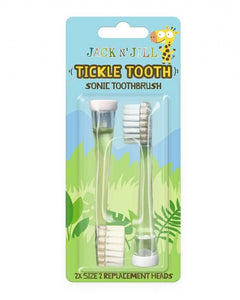 Jack n'Jill elektrisk tannbørstehode "Tickle Tooth" - Lev Logisk