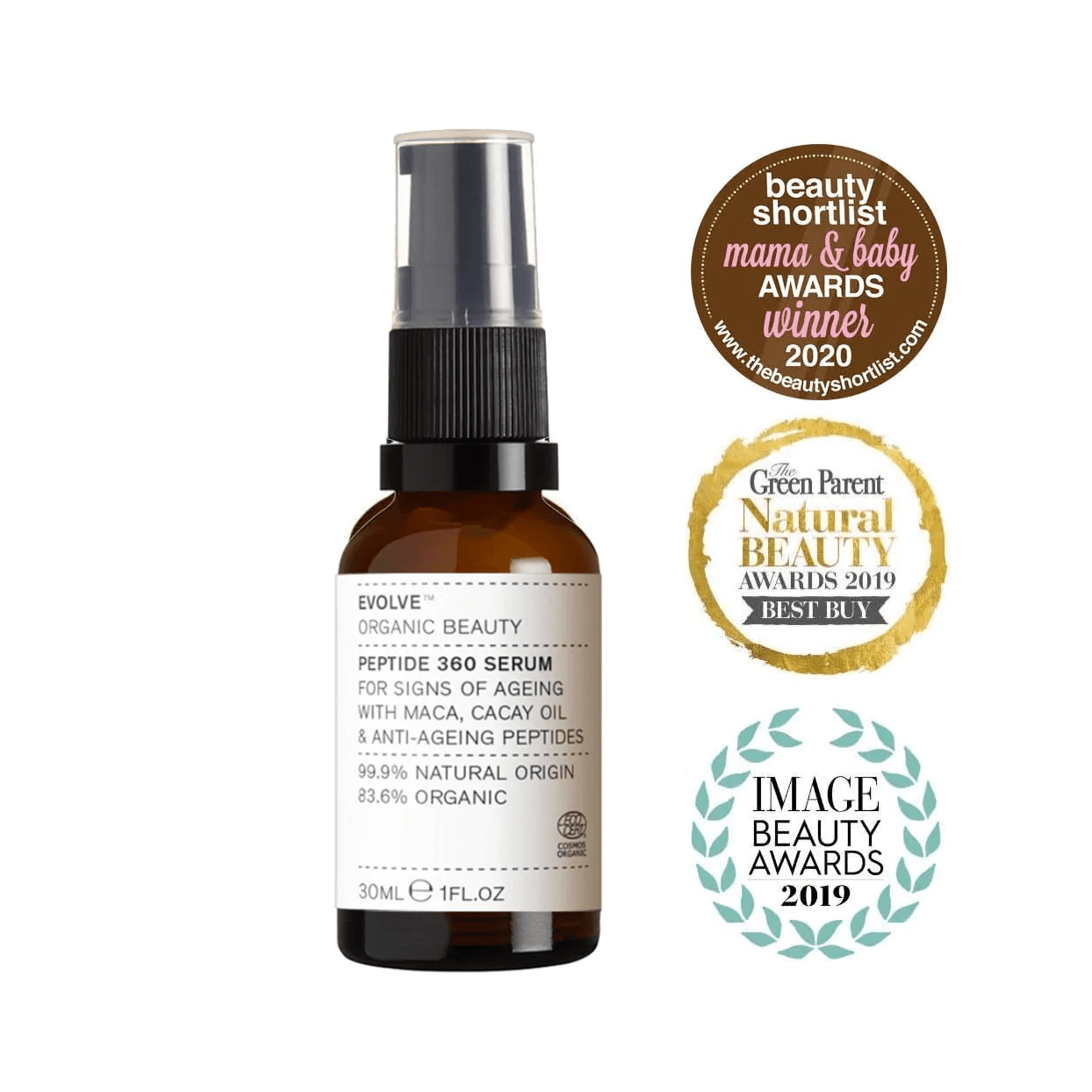 Evolve Peptide 360 Serum 30ml - Lev Logisk