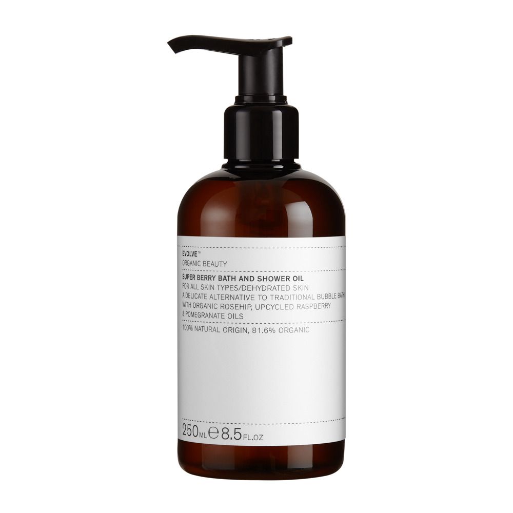 Evolve Super Berry Bath and Shower Oil 250ml - Lev Logisk